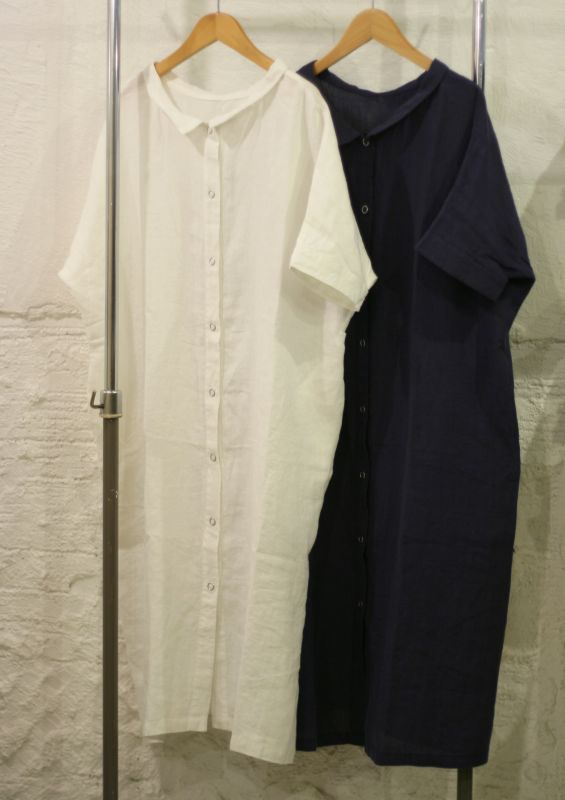画像: 【ichi】linen one piece 商品アップ完了です。