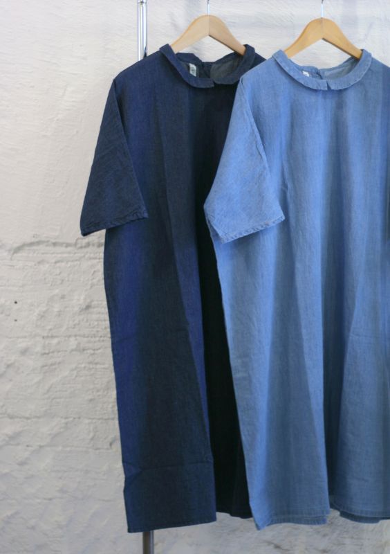 画像: 【ichi】cotton×linen chambray one piece 商品アップ完了です。