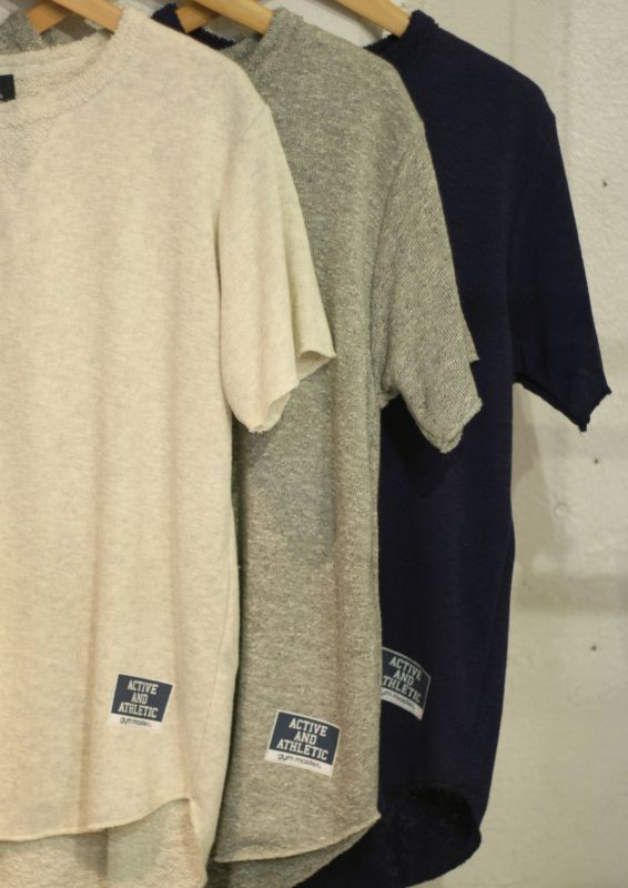 画像: 【gymmaster】slab pile s/s sweat crew neck 商品アップ完了です。