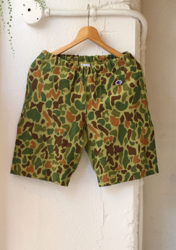 画像: 【champion】reverse weave camo short pant 商品アップ完了です。