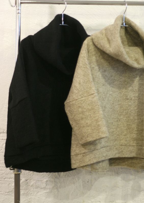 画像: 【ichi】sliver knit off-turtle pull-over 商品アップ完了です。