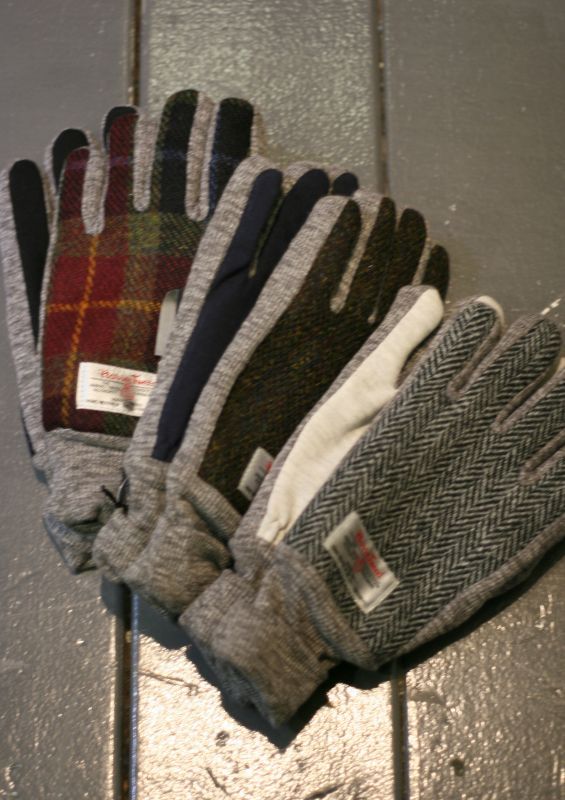 画像: 【gymmaster】harris tweed glove 商品アップ完了です。