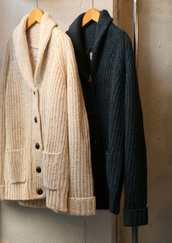 画像: 【nappalm】shetland 3.5G cardigan 商品アップ完了です。