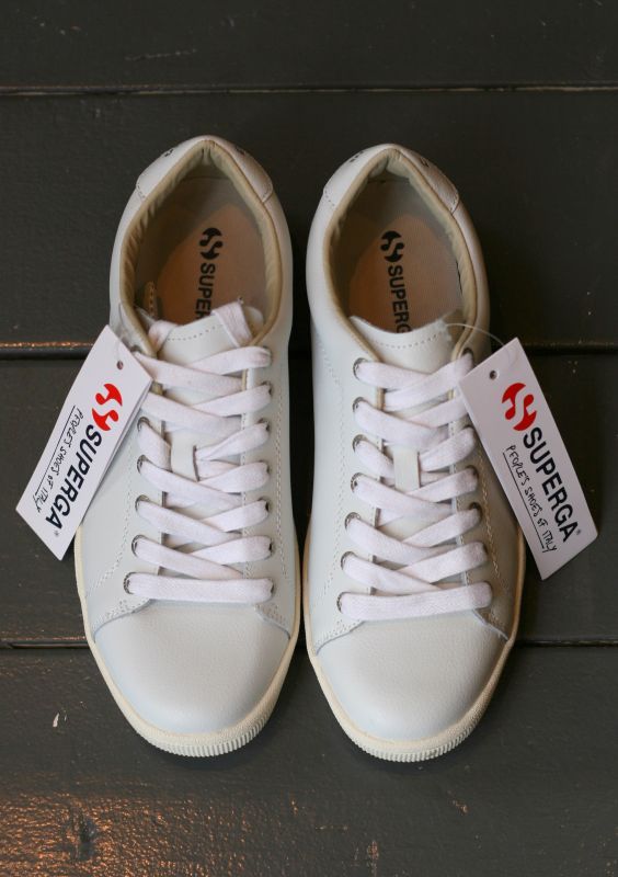 画像: 【SUPERGA】low-cut leather sneaker 商品アップ完了です。