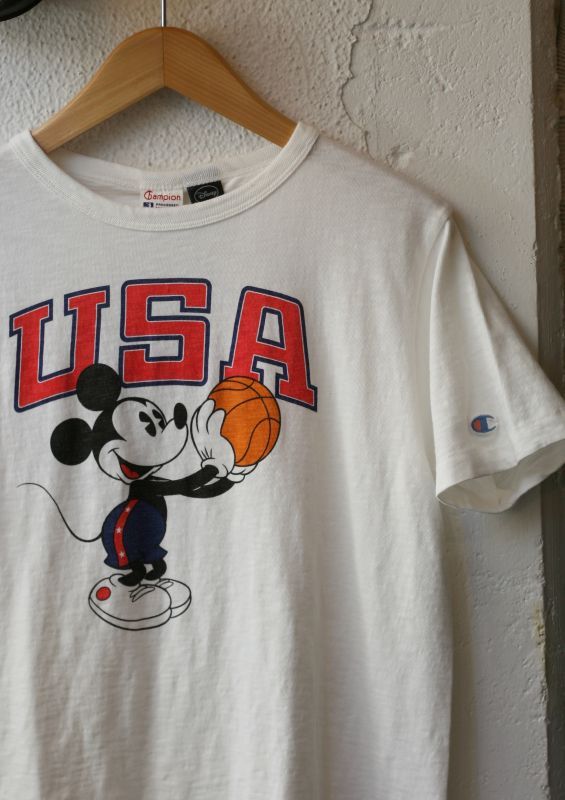 画像: 【champion×Mickey Mouse】 print S/S Tee 商品アップ完了です。