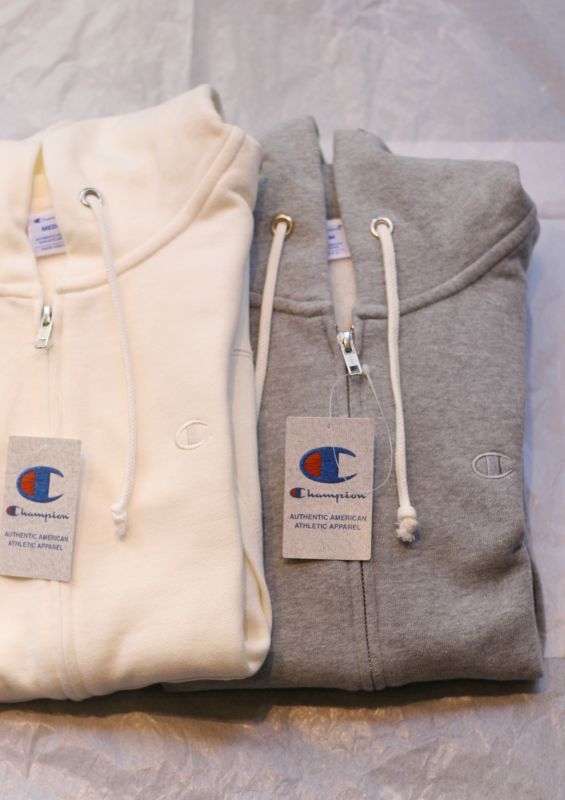 画像: 【champion women's】terry fleece sweat zip up parka 商品アップ完了です。