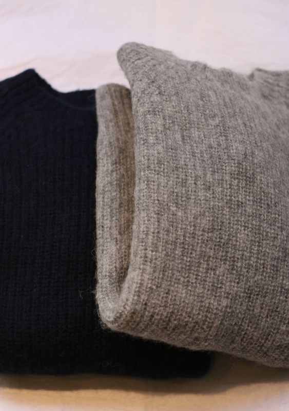 画像: 【HOUSE OF BLUES】wool crew neck knit 商品アップ完了です。
