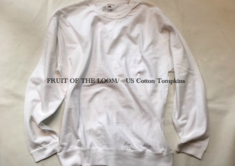 画像: 【FRUIT OF THE LOOM】US Cotton Tompkins L/S Tee 商品アップ完了です。