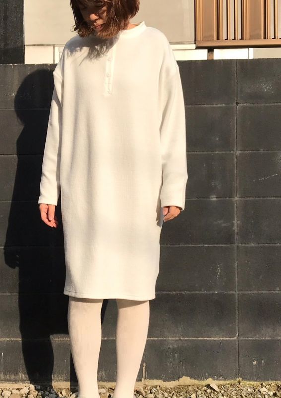 画像: 【Quand】rib-knit one-piece 商品アップ完了です。