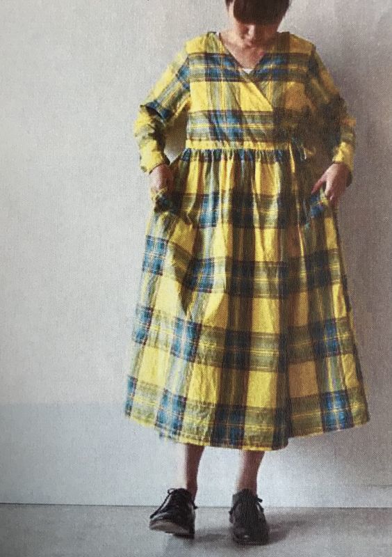 画像: 【ichi】tartan check one-piece 商品アップ完了です。