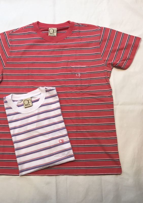 画像: 【OP(ocean pacific)】 border pocket S/S Tee 商品アップ完了です。