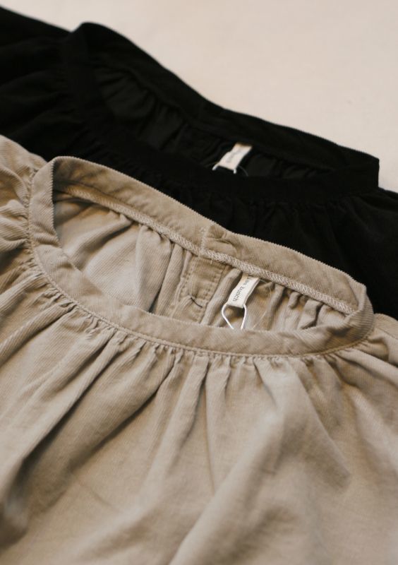 画像: 【bliss bunch】corduroy band-collar pull-over 商品アップ完了です。