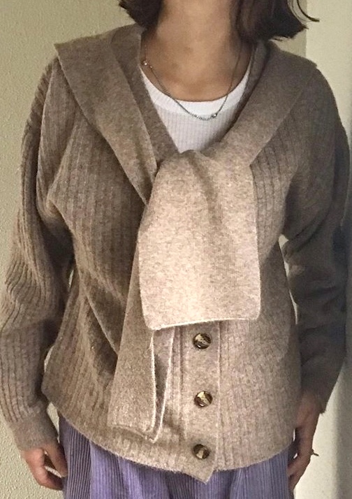 画像: 【saburoku】2way rib knit cardigan 商品アップ完了です。