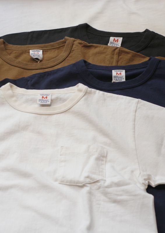 画像: 【Denime】Pocket Crew-neck S/S Tee 商品アップ完了です。