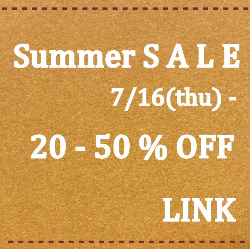 画像: 　LINK SUMMER SALE START ！