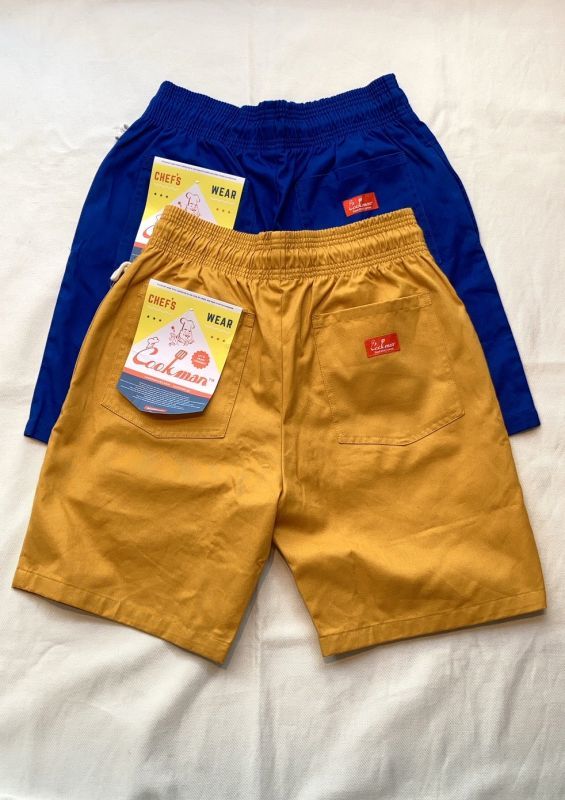 画像: 【cook man】chef short pants 追加入荷しました。