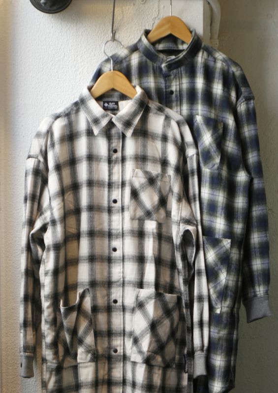 画像: 【gym master】2way check shirt one-piece 商品アップ完了です。