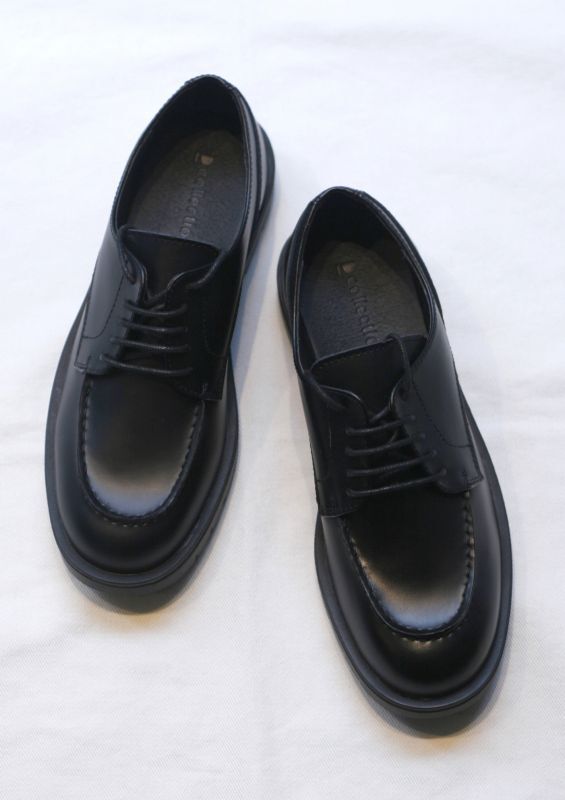 画像:   U-tip Leather Shoes 商品アップ完了です。