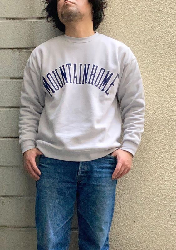 画像: 【SCREEN STARS】College-print Crew-neck Sweat Shirt 商品アップ完了です。