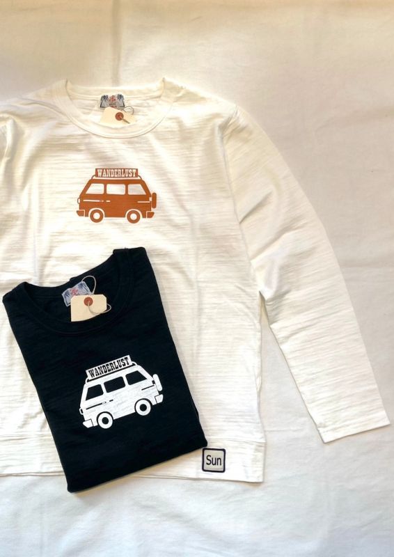 画像: 【u.m.i】 slab cotton print l/s tee/BOHEMIAN商品アップ完了です。