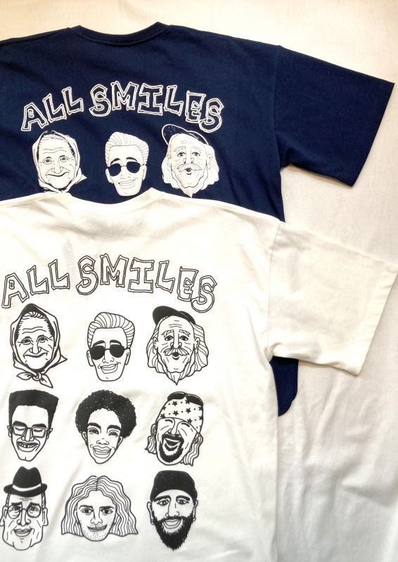 画像: 【gym master】 7.2oz ALL SMILES Big S/S Tee 商品アップ完了です。