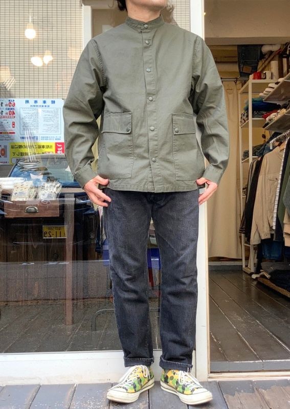 画像: 【gym master】 back-twill cargo pocket stand jacket 商品アップ完了です。