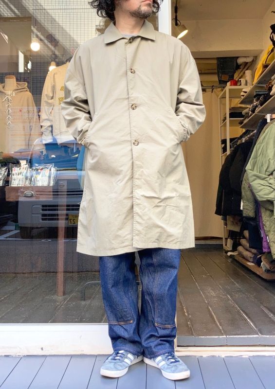 画像: 【CORISCO】 Nylon Soutien Collar Coat 商品アップ完了です。