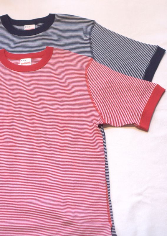 画像: 【Healthknit】 Border Thermal Short-sleeve Tee 商品アップ完了です。