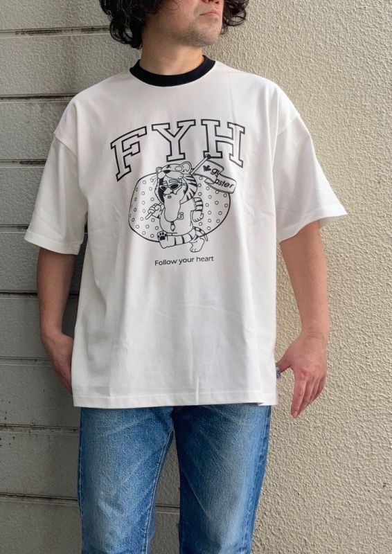 画像: 【gym master】 7.2oz Follow Your Heart Ringer Big Short-sleeve Tee 商品アップ完了です。