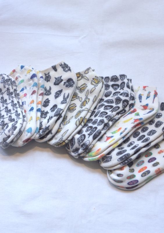 画像: 【gym master】 happy paint ankle socks 商品アップ完了です。