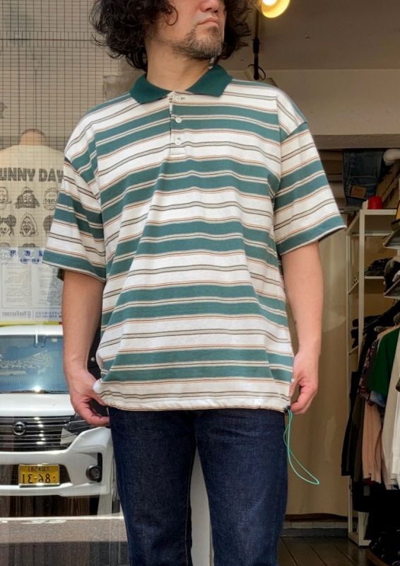 画像: 【gym master】 7.2oz multi border big polo shirt 商品アップ完了です。