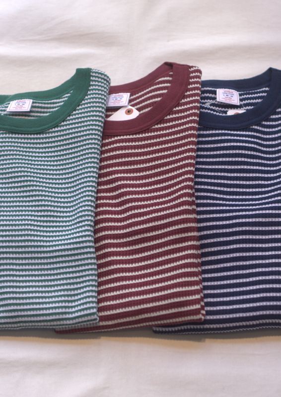 画像: 【JEMORGAN】 border thermal long-sleeve Tee 商品アップ完了です。