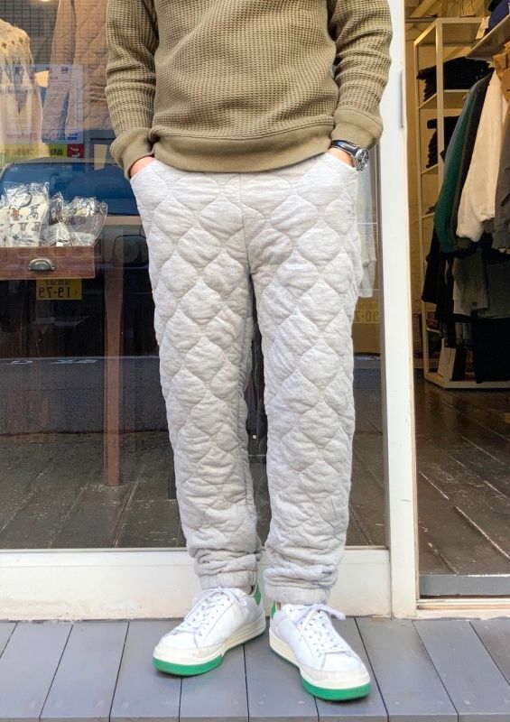 画像: 【gym master】 wave quilting easy pants 商品アップ完了です。