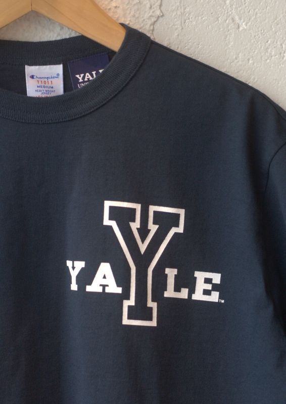 画像: 【champion】 T1011 YALE S/S Tee/ made in USA (navy) 商品アップ完了です。