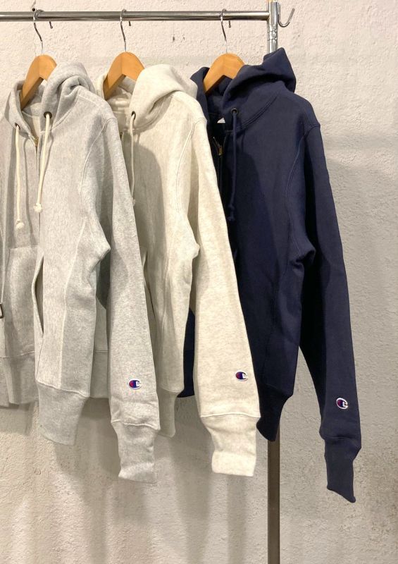 画像: 【champion】 11.5oz reverse weave zip-up parka sweat shirt 商品アップ完了です。