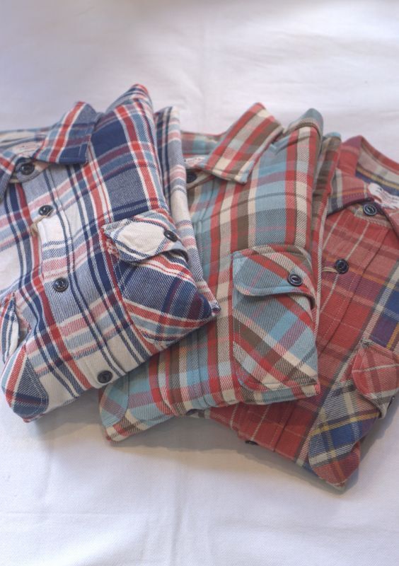 画像: 【ALCARZA 】Heavy Flannel Check Work Shirt 商品アップ完了です。