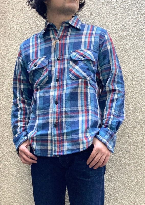 画像: 【ALCARZA】 Heavy Flannel Check Work Shirt 追加入荷しました。
