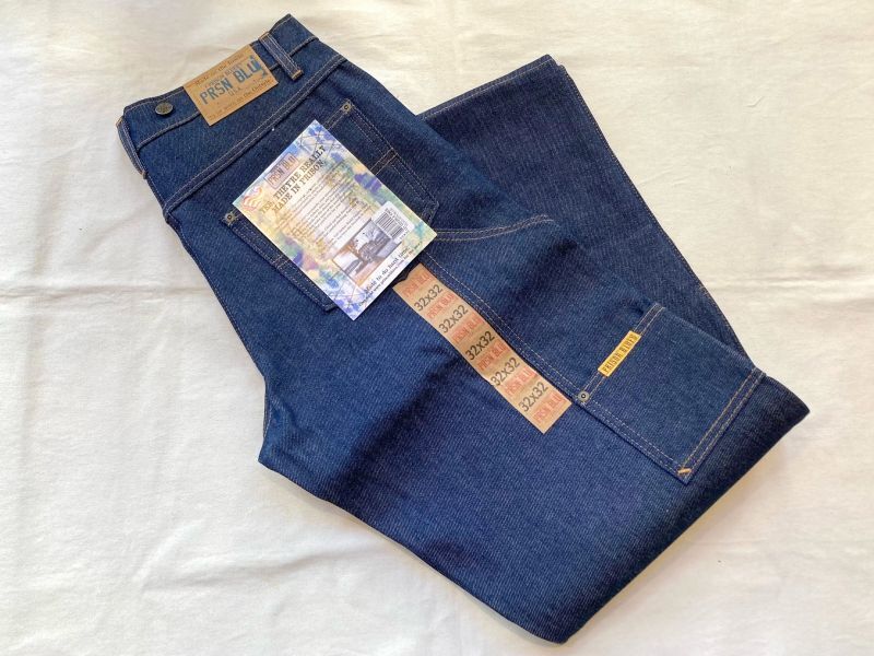 画像: 【PRISON BLUES】 Double Knee Work Denim Pants/ made in USA 追加入荷しました。