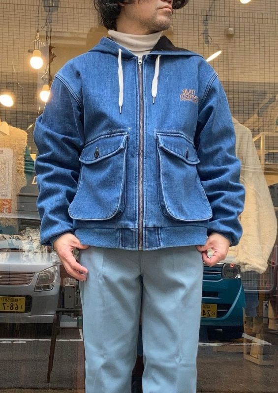 画像: 【gym master】 Bonding Denim Zip Parka 商品アップ完了です。