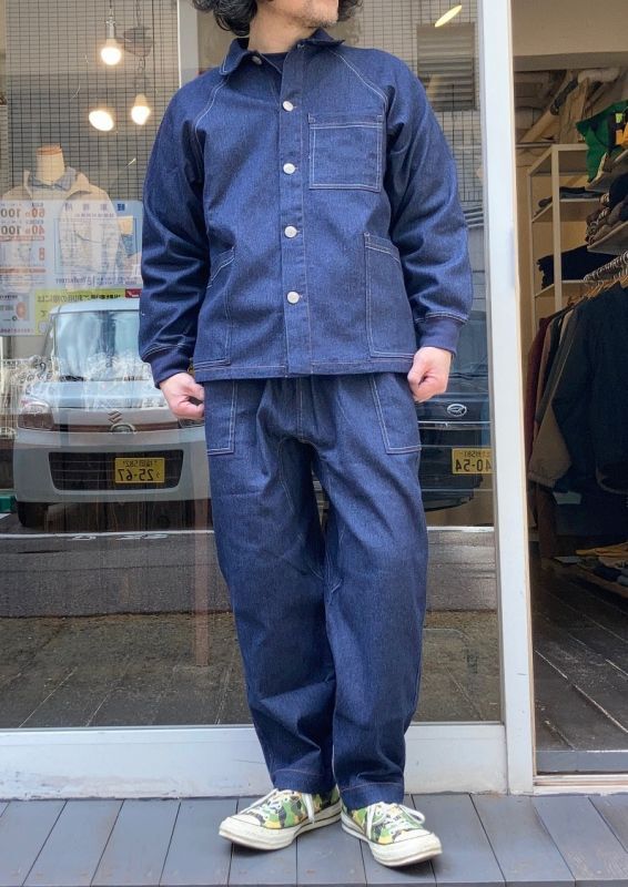 画像: 【gym master】 Denim Garment Wash Gardening Long Pants 商品アップ完了です。