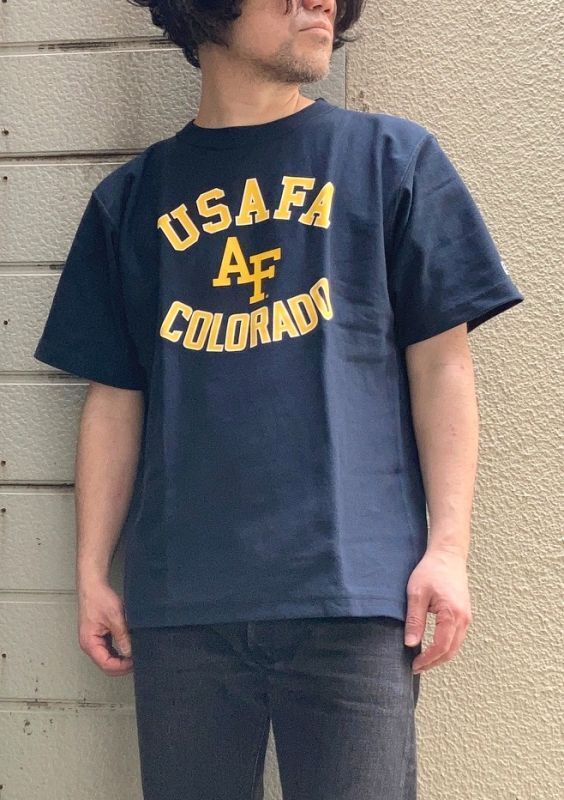 画像: 【champion】 9.4oz Jersey Reverse weave Short sleeve Tee Relax Fit/ USAFA 商品アップ完了です。