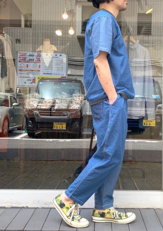 画像: 【gym master】 Chambray Tapered Pants 商品アップ完了です。