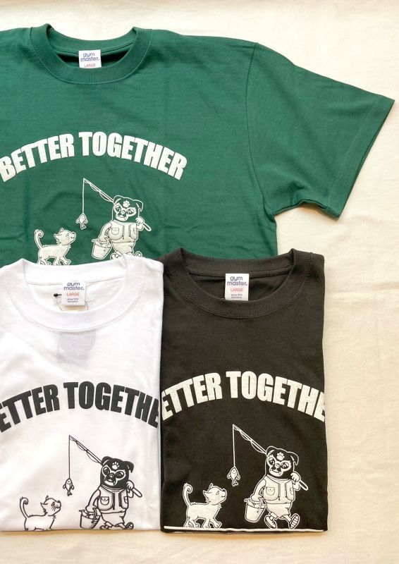 画像: 【gym master】 5.6oz S/S Tee/ BETTER TOGETHER 商品アップ完了です。