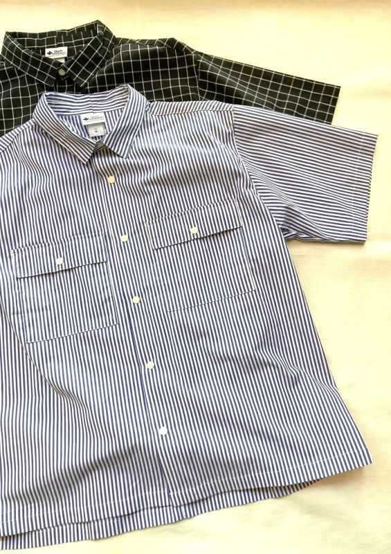 画像: 【gym master】 2way Snap button Short-sleeve Shirt 商品アップ完了です。