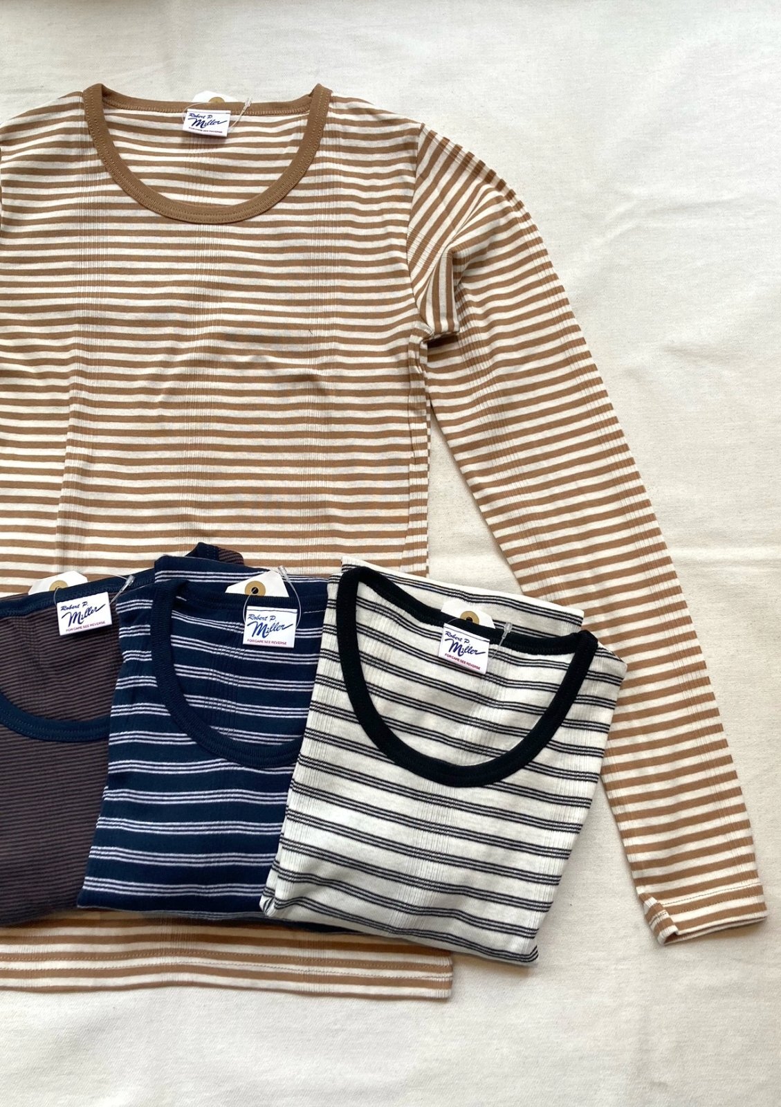 画像: 【Robert P. Miller】 Panel ribbed Long sleeve Tee 商品アップ完了です。