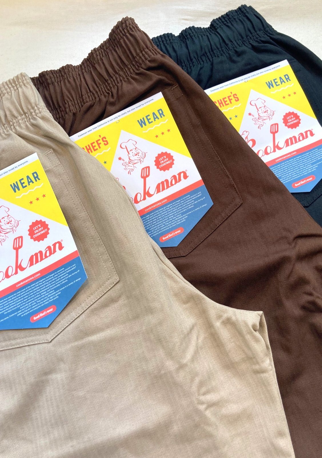 画像: 【Cookman】 Herringbone Chef Pants 商品アップ完了です。