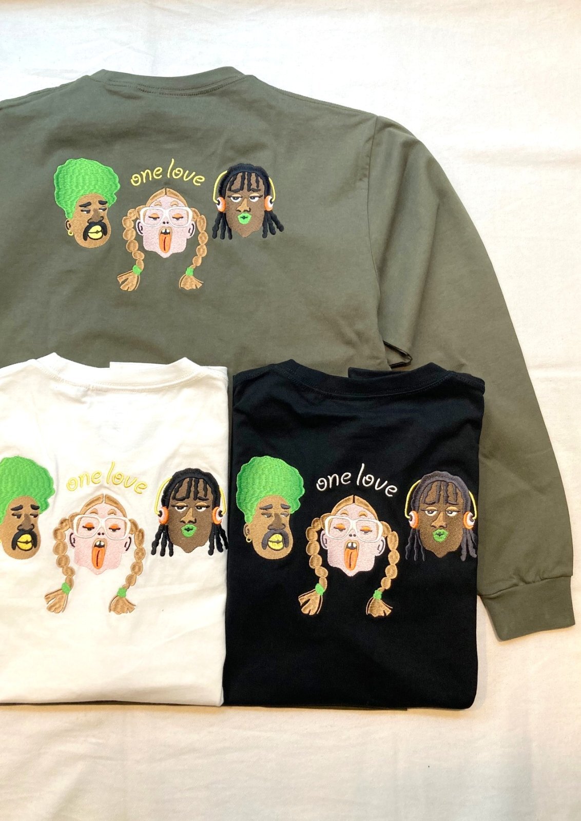 画像: 【gym master】 7.4oz ONE LOVE Long sleeve Tee 商品アップ完了です。