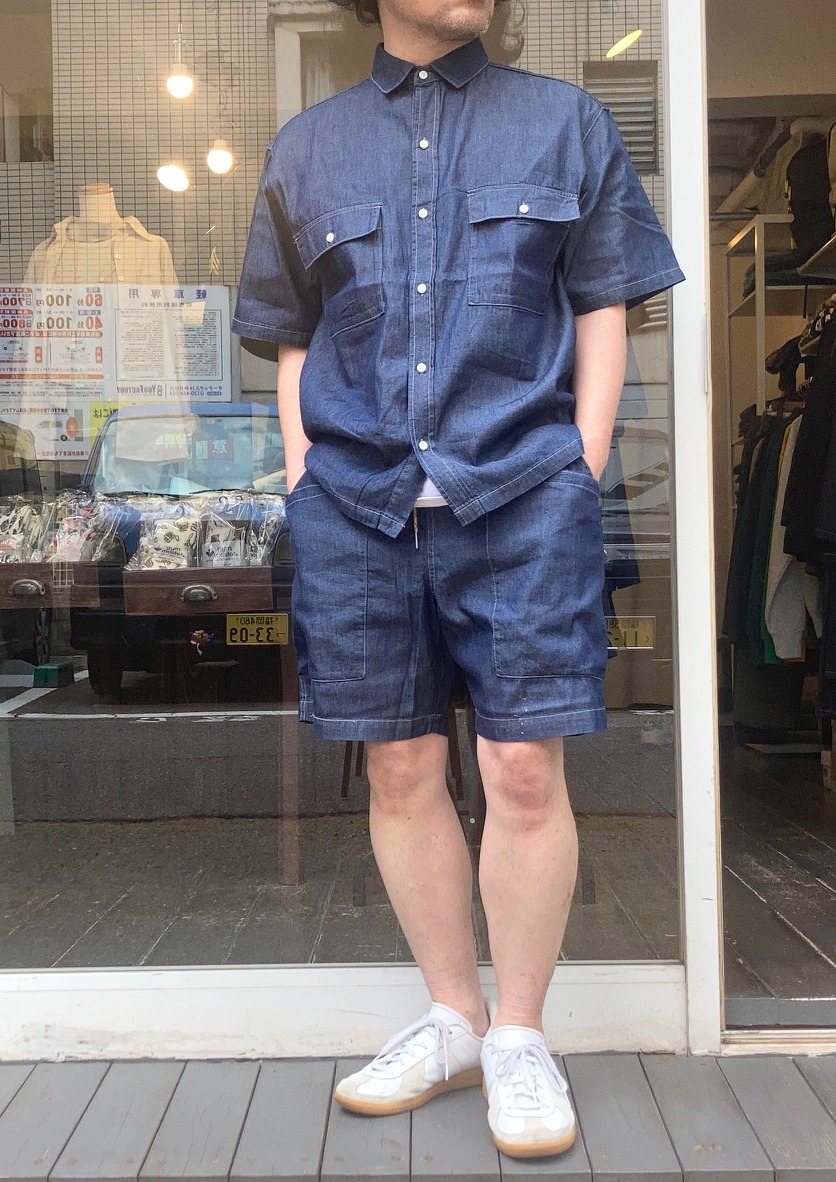 画像: 【gym master】 Light Denim Short Sleeve Shirt 商品アップ完了です。