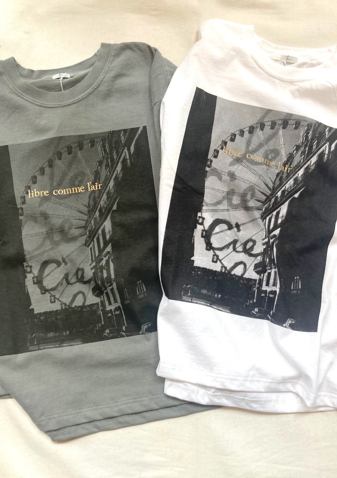 画像: 【ichi】 pigment tee 商品アップ完了です。