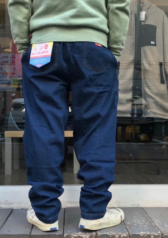 画像: 【Cook man Chef Pants】クックマン シェフパンツ(BLACK DENIM)